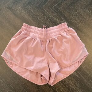 Lululemon Athletica Pink Athletic Shorts
